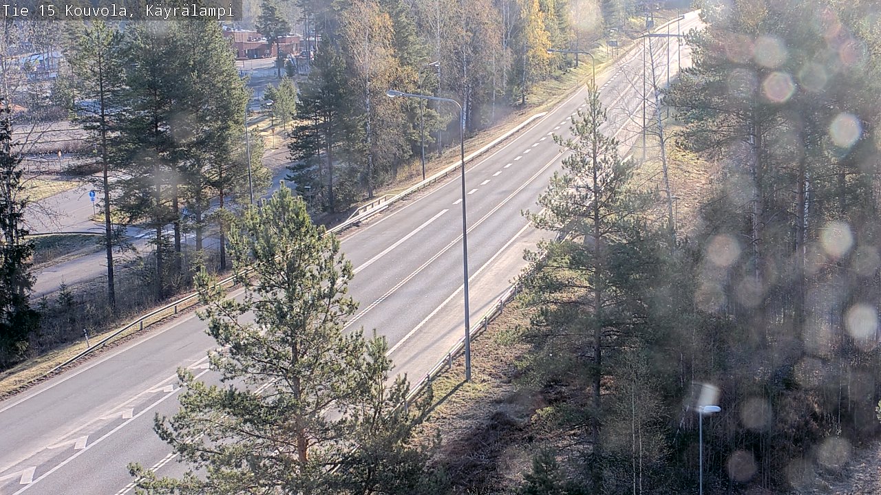 Kelikamerat Kuva Tie 15 Kouvola, Käyrälampi, Kouvola, Kymenlaakso