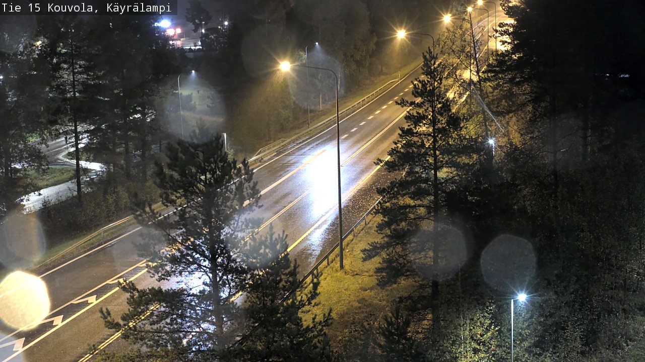 Kelikamerat Kuva Tie 15 Kouvola, Käyrälampi, Kouvola, Kymenlaakso