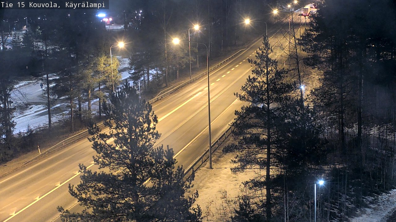 Kelikamerat Kuva Tie 15 Kouvola, Käyrälampi, Kouvola, Kymenlaakso