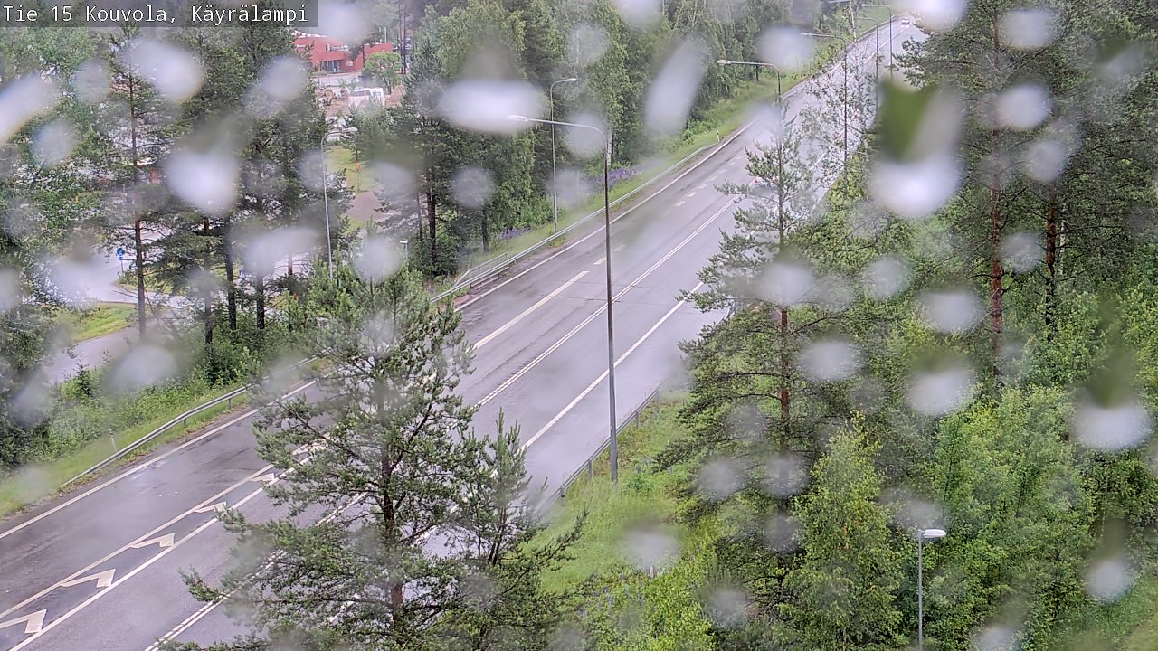 Kelikamerat Kuva Tie 15 Kouvola, Käyrälampi, Kouvola, Kymenlaakso