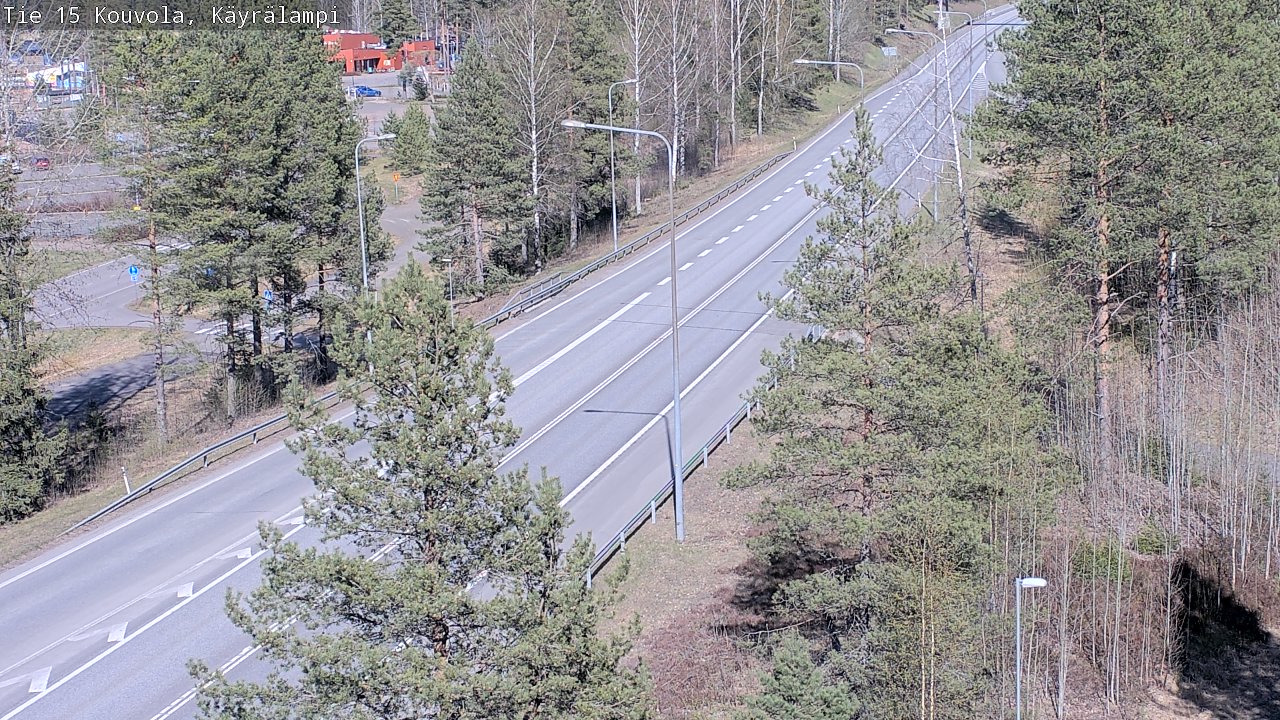 Kelikamerat Kuva Tie 15 Kouvola, Käyrälampi, Kouvola, Kymenlaakso