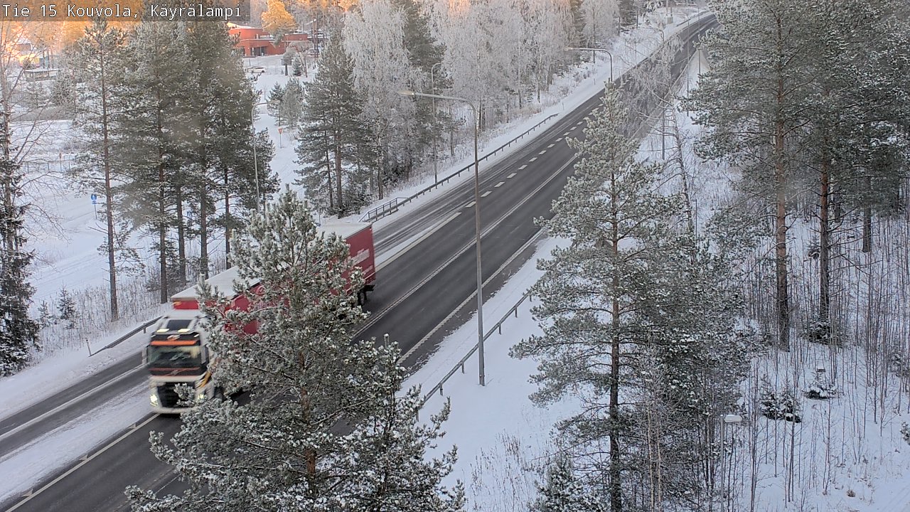 Kelikamerat Kuva Tie 15 Kouvola, Käyrälampi, Kouvola, Kymenlaakso