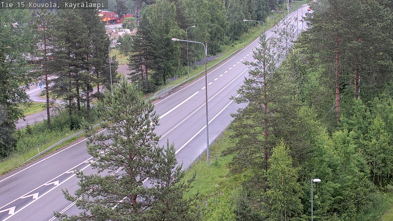 Kelikamerat Kuva Tie 15 Kouvola, Käyrälampi, Kouvola, Kymenlaakso