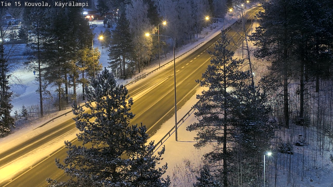 Kelikamerat Kuva Tie 15 Kouvola, Käyrälampi, Kouvola, Kymenlaakso