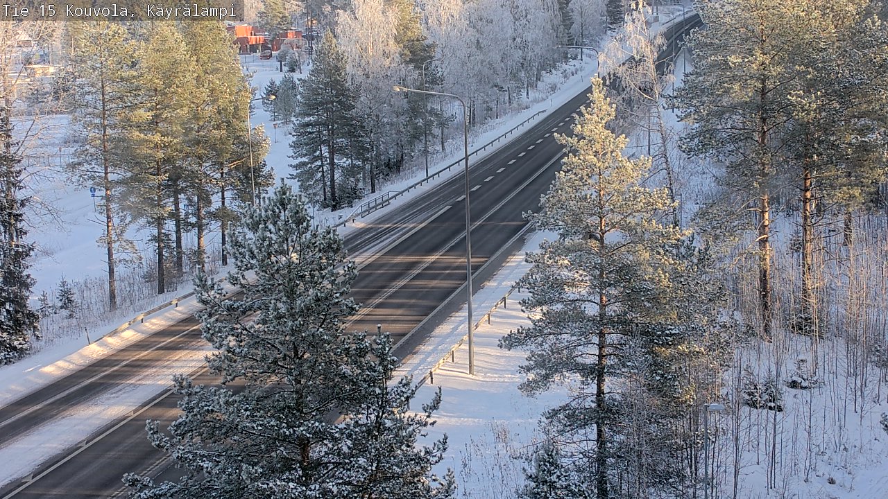 Kelikamerat Kuva Tie 15 Kouvola, Käyrälampi, Kouvola, Kymenlaakso