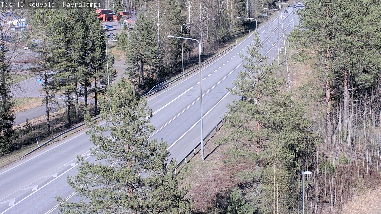 Kelikamerat Kuva Tie 15 Kouvola, Käyrälampi, Kouvola, Kymenlaakso