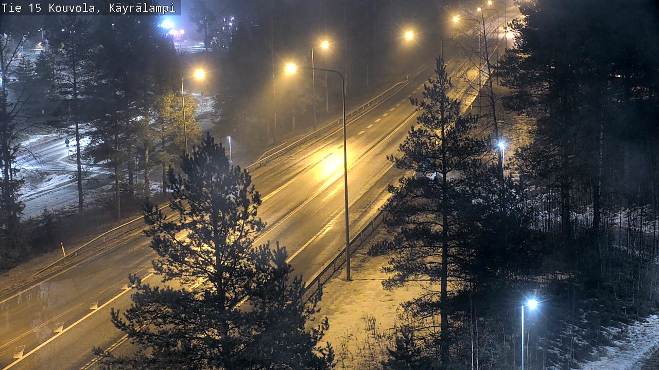 Kelikamerat Kuva Tie 15 Kouvola, Käyrälampi, Kouvola, Kymenlaakso