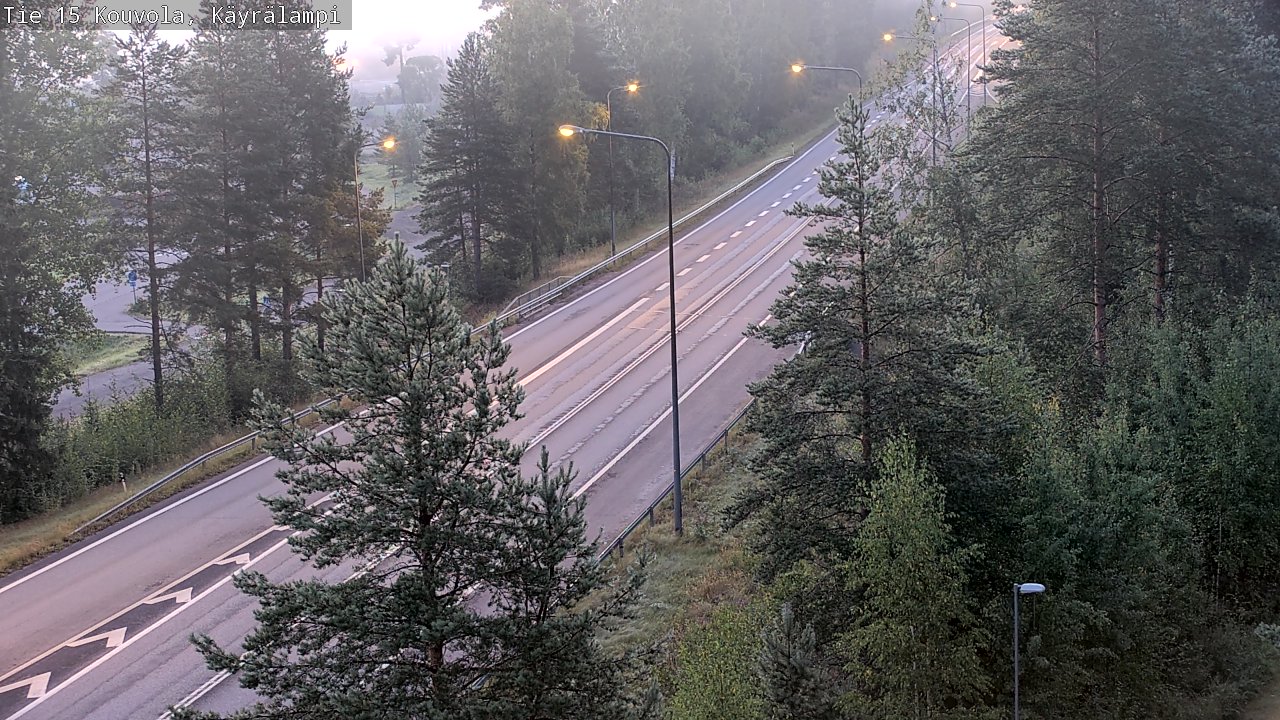 Kelikamerat Kuva Tie 15 Kouvola, Käyrälampi, Kouvola, Kymenlaakso