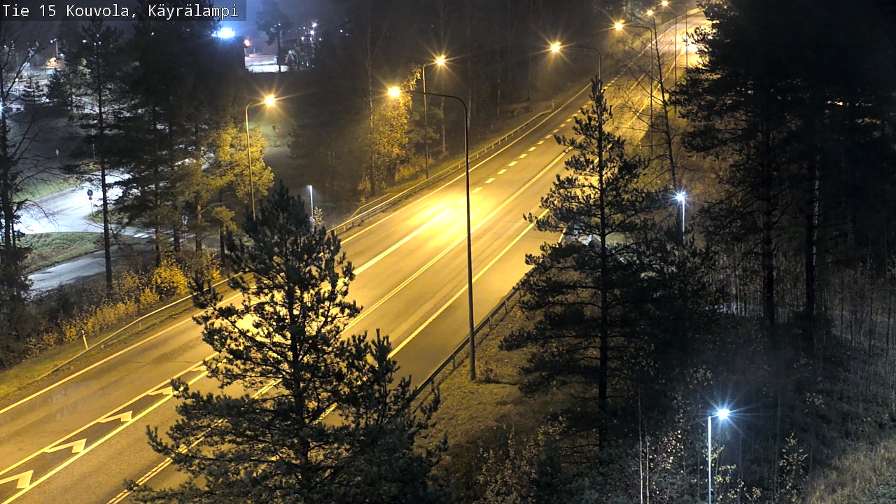 Kelikamerat Kuva Tie 15 Kouvola, Käyrälampi, Kouvola, Kymenlaakso