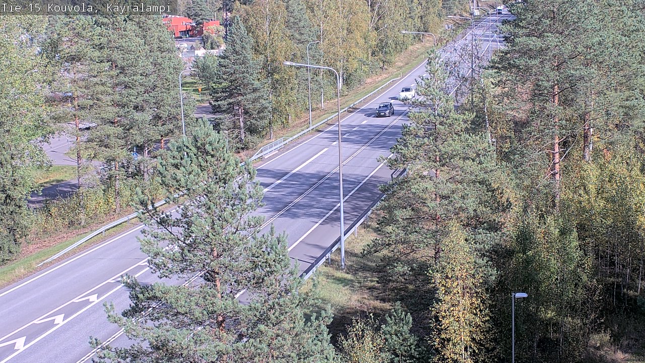 Kelikamerat Kuva Tie 15 Kouvola, Käyrälampi, Kouvola, Kymenlaakso