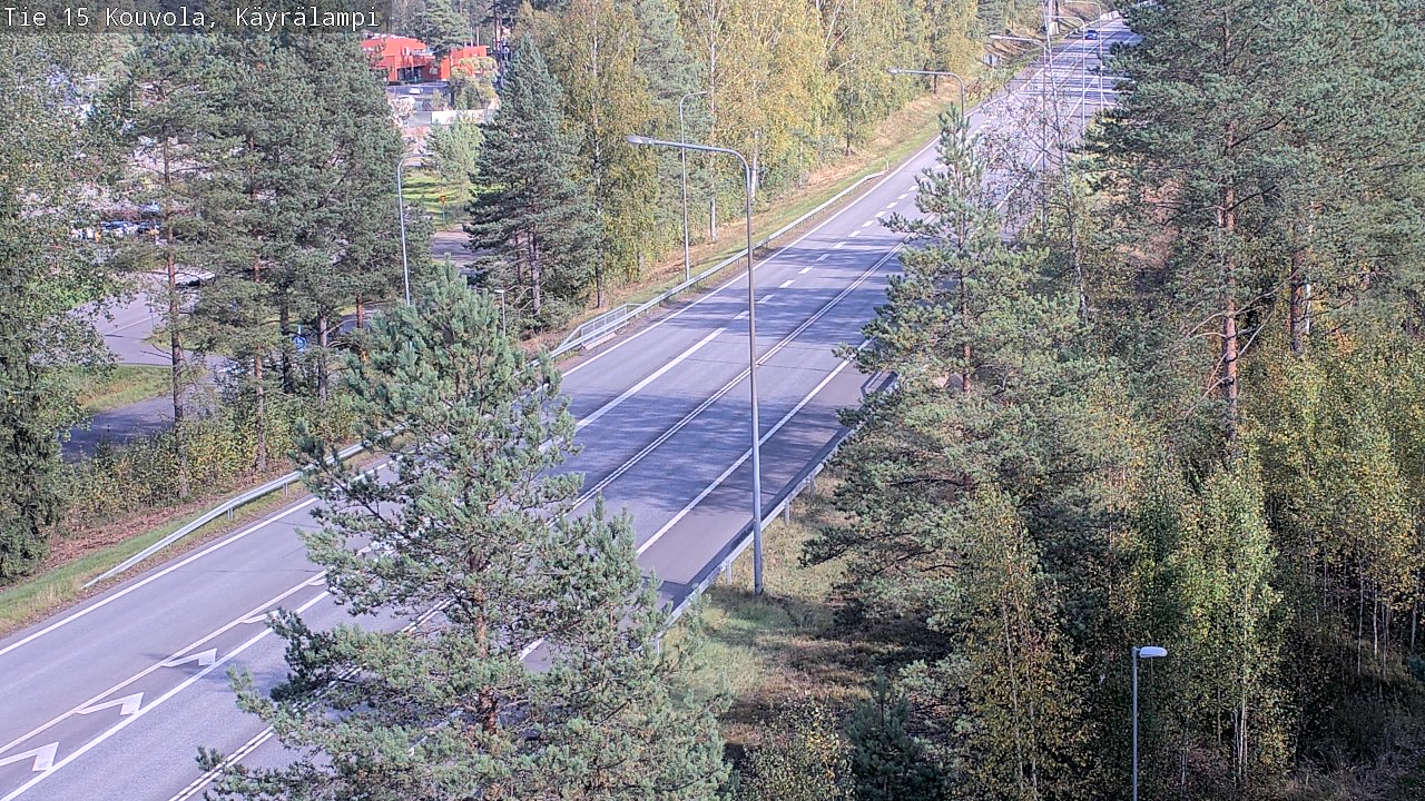 Kelikamerat Kuva Tie 15 Kouvola, Käyrälampi, Kouvola, Kymenlaakso