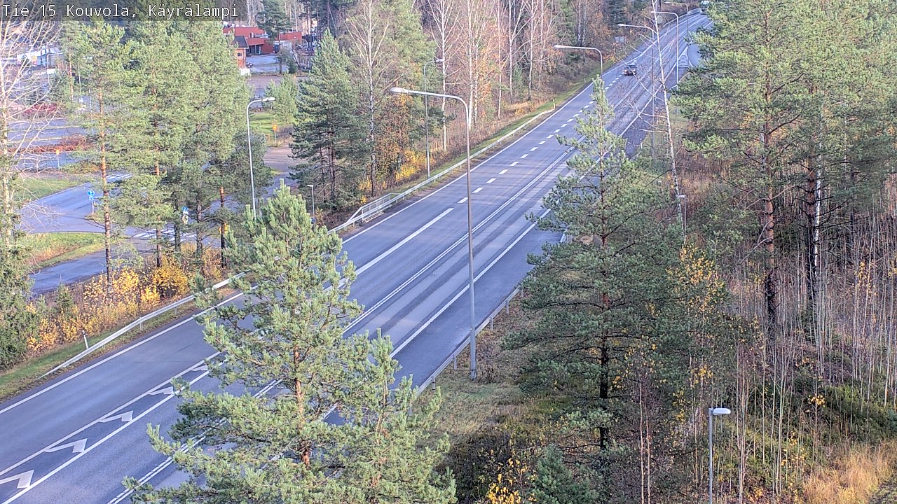 Kelikamerat Kuva Tie 15 Kouvola, Käyrälampi, Kouvola, Kymenlaakso