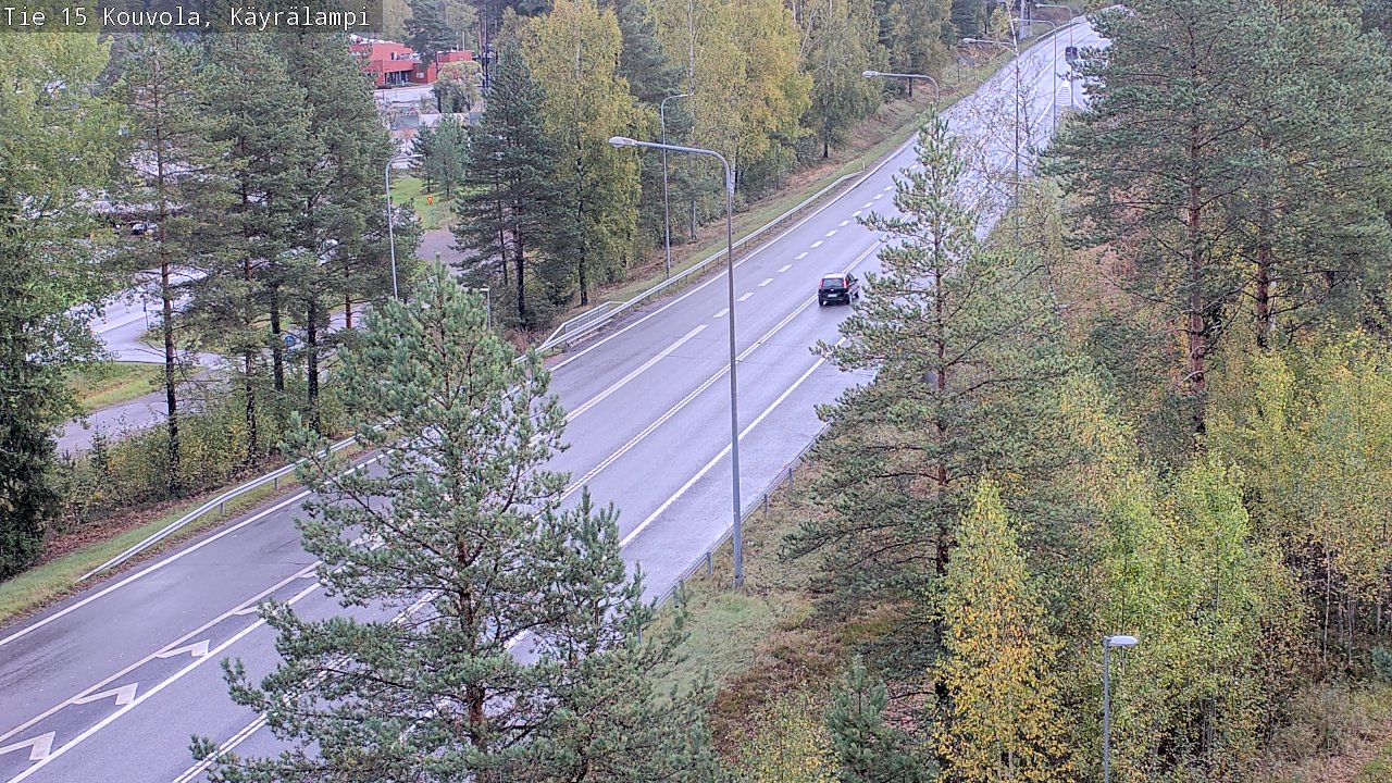Kelikamerat Kuva Tie 15 Kouvola, Käyrälampi, Kouvola, Kymenlaakso