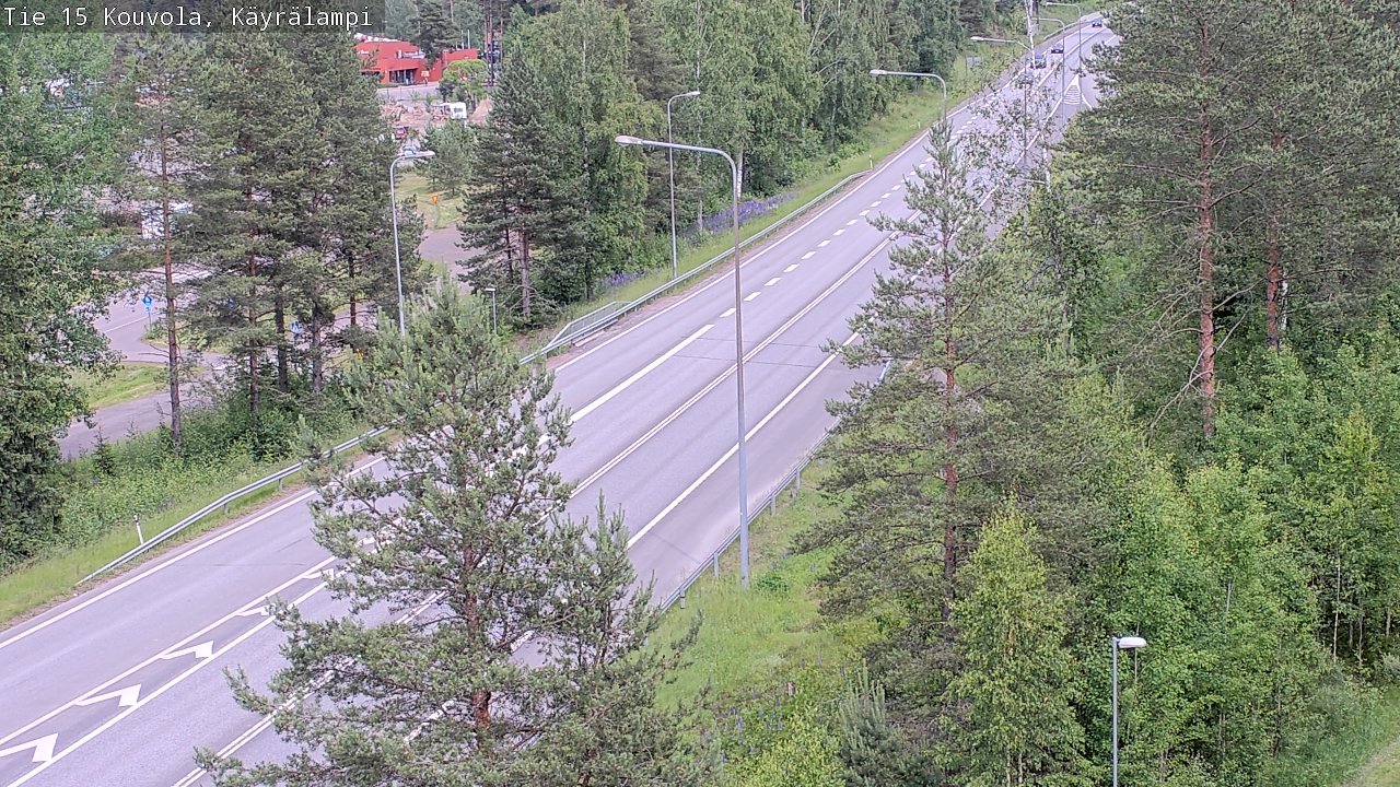 Kelikamerat Kuva Tie 15 Kouvola, Käyrälampi, Kouvola, Kymenlaakso