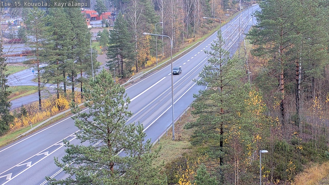 Kelikamerat Kuva Tie 15 Kouvola, Käyrälampi, Kouvola, Kymenlaakso
