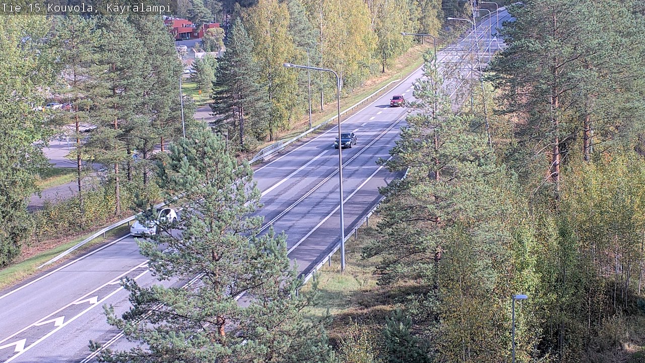 Kelikamerat Kuva Tie 15 Kouvola, Käyrälampi, Kouvola, Kymenlaakso