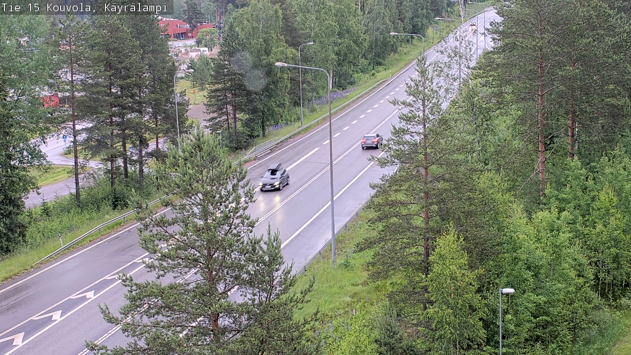 Kelikamerat Kuva Tie 15 Kouvola, Käyrälampi, Kouvola, Kymenlaakso