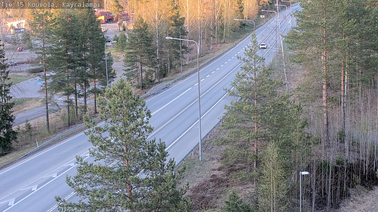 Kelikamerat Kuva Tie 15 Kouvola, Käyrälampi, Kouvola, Kymenlaakso