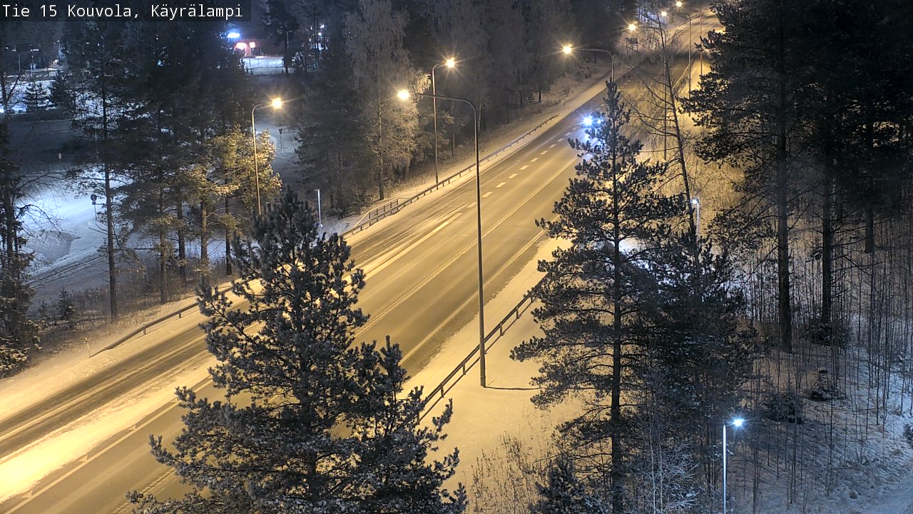 Kelikamerat Kuva Tie 15 Kouvola, Käyrälampi, Kouvola, Kymenlaakso