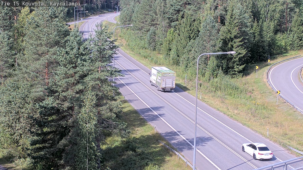 Kelikamerat Kuva Tie 15 Kouvola, Käyrälampi, Kouvola, Kymenlaakso