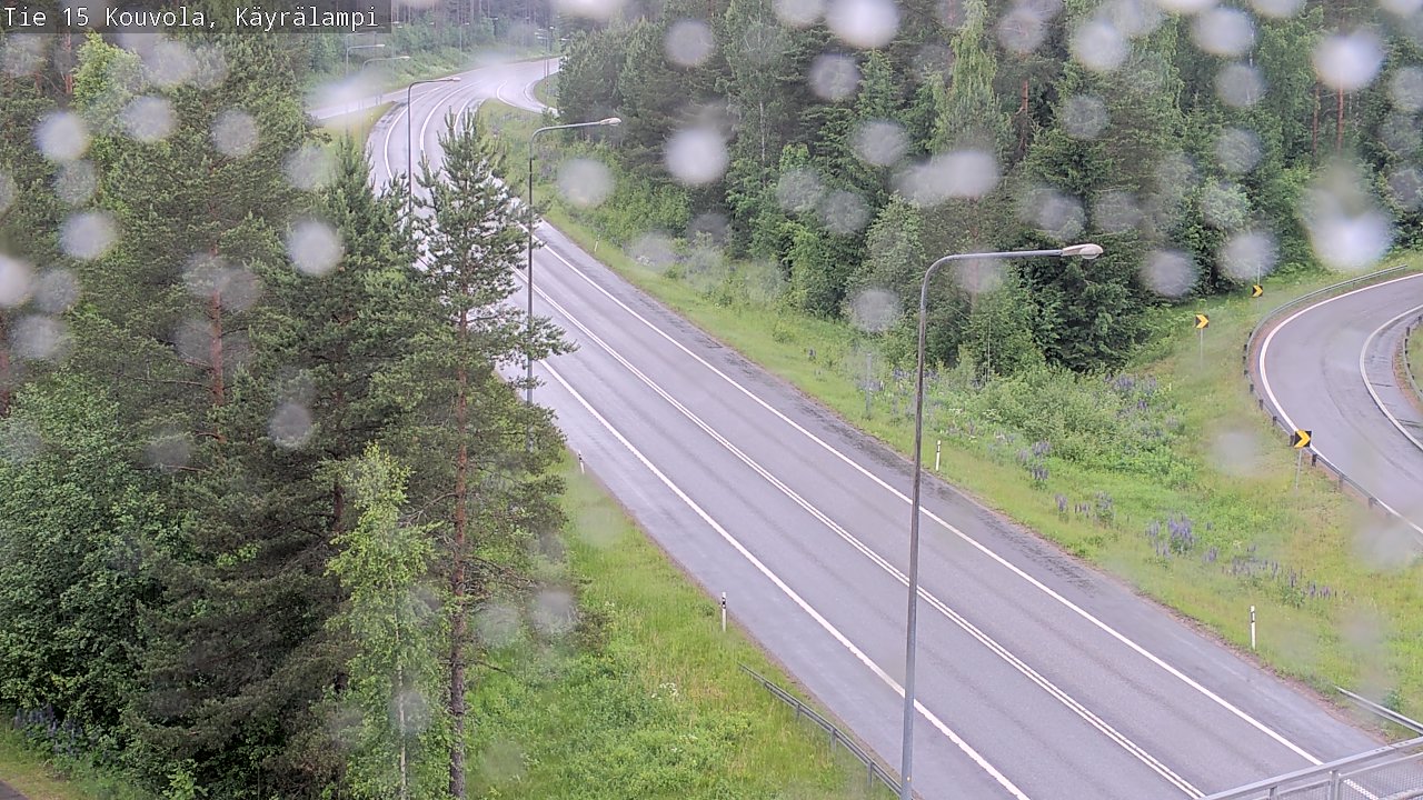 Kelikamerat Kuva Tie 15 Kouvola, Käyrälampi, Kouvola, Kymenlaakso