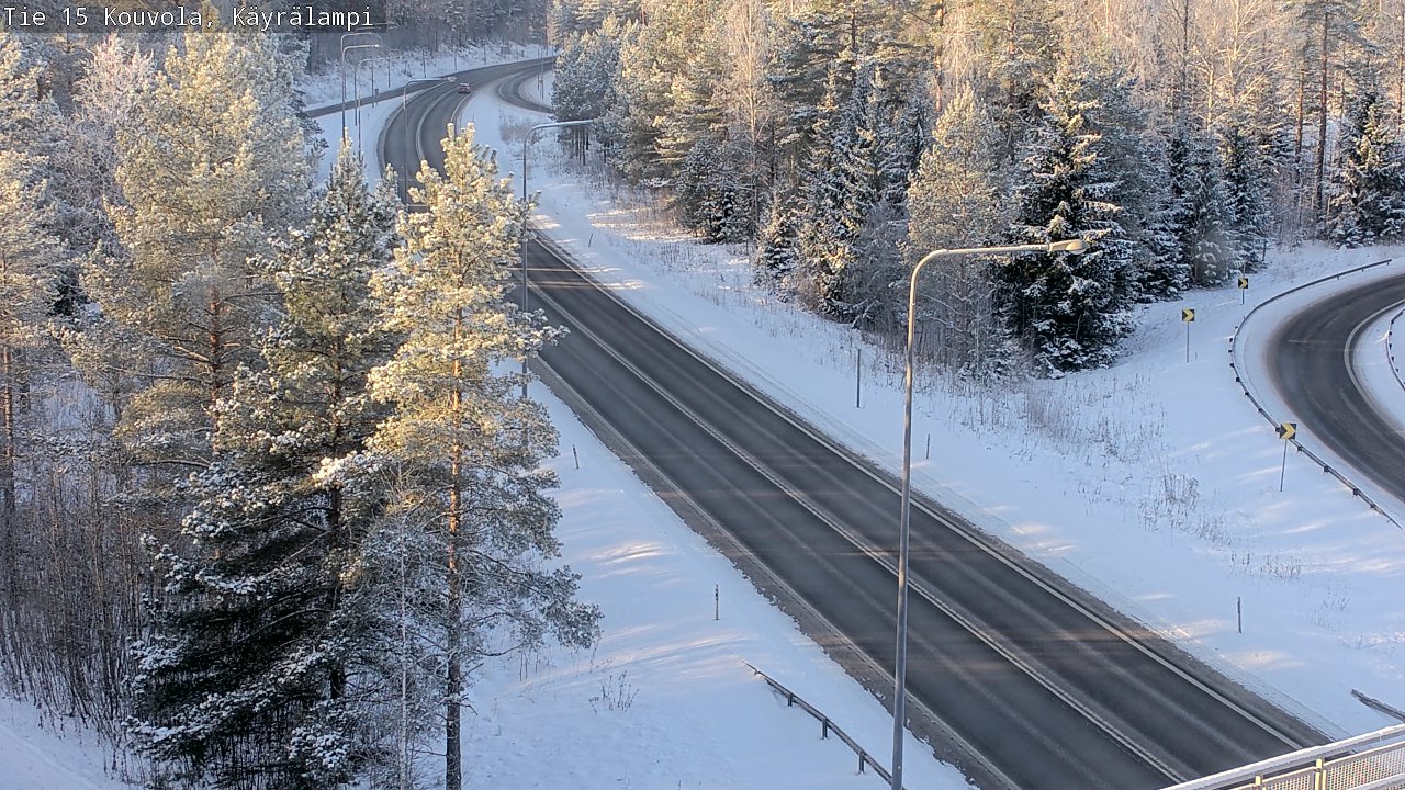 Kelikamerat Kuva Tie 15 Kouvola, Käyrälampi, Kouvola, Kymenlaakso