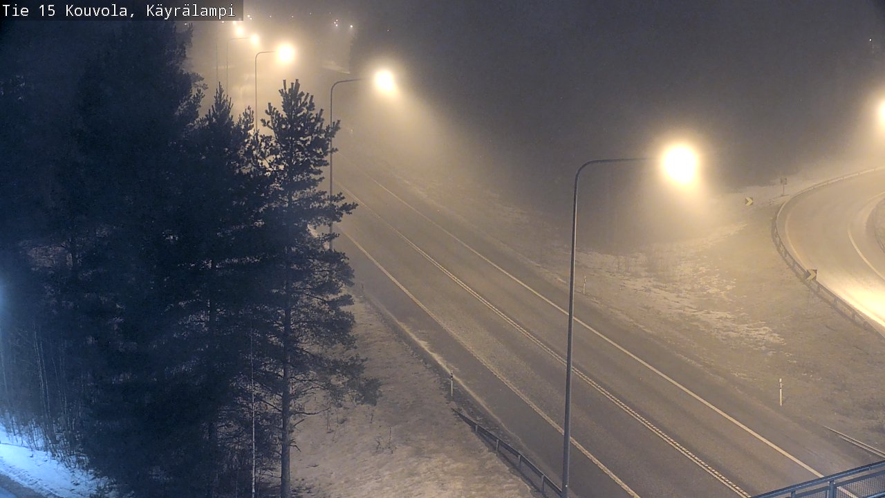 Kelikamerat Kuva Tie 15 Kouvola, Käyrälampi, Kouvola, Kymenlaakso