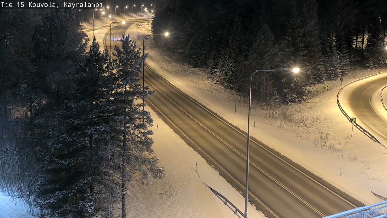 Kelikamerat Kuva Tie 15 Kouvola, Käyrälampi, Kouvola, Kymenlaakso