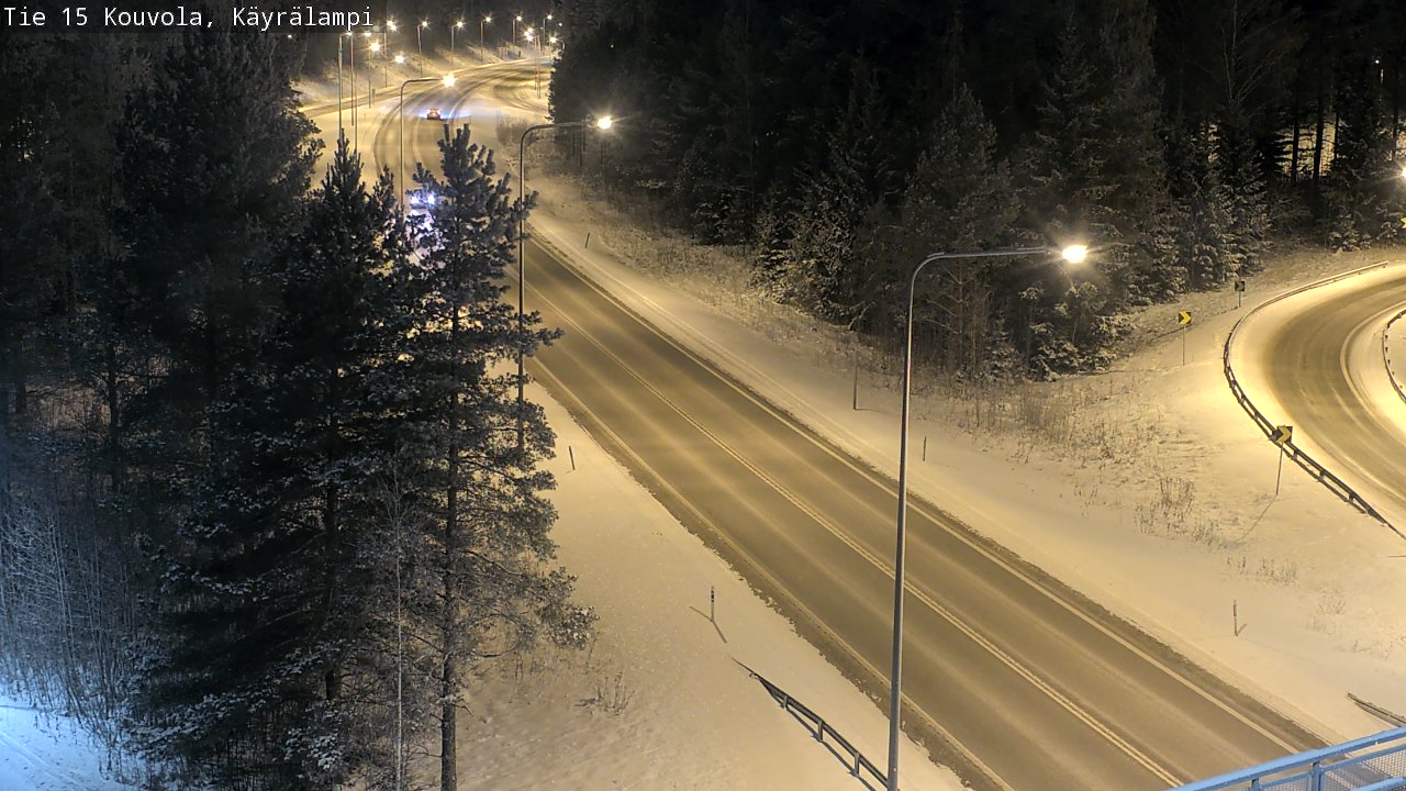 Kelikamerat Kuva Tie 15 Kouvola, Käyrälampi, Kouvola, Kymenlaakso