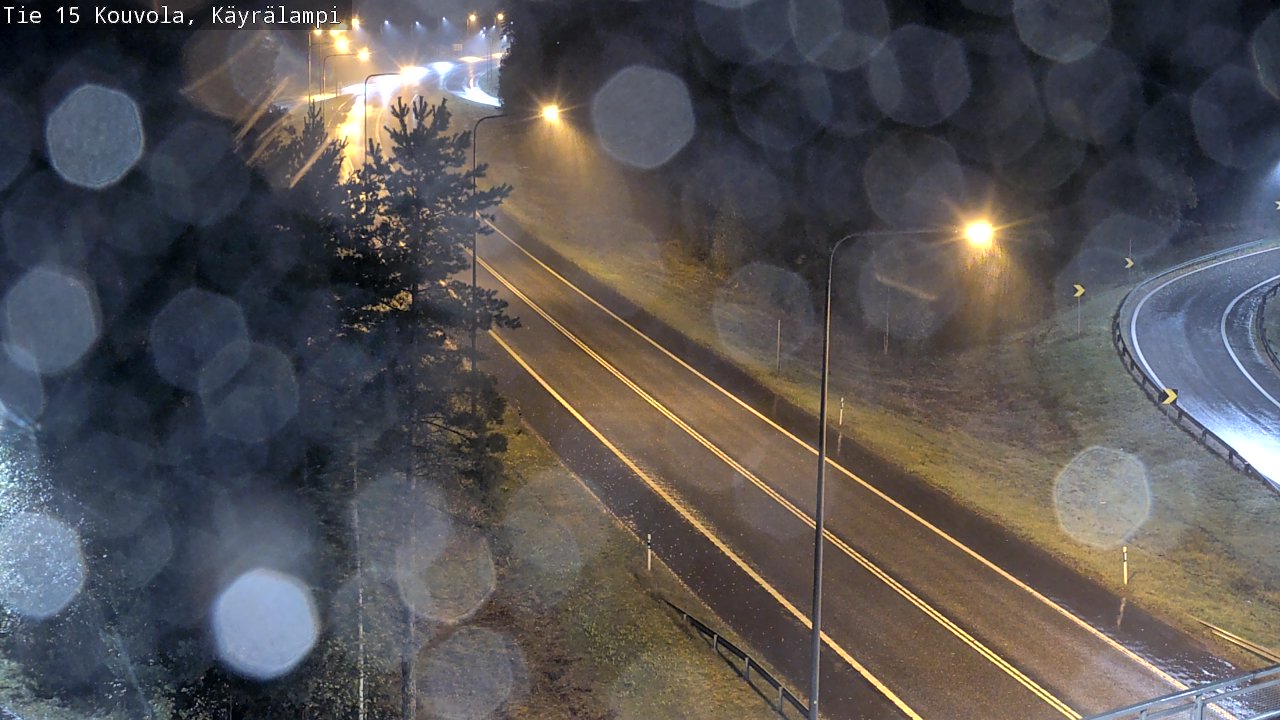 Weather Camera Image Road 15 Kouvola, Käyrälampi, Kouvola, Kymenlaakso