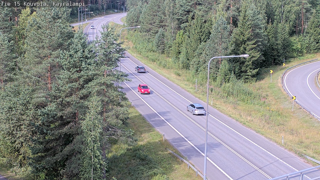 Kelikamerat Kuva Tie 15 Kouvola, Käyrälampi, Kouvola, Kymenlaakso