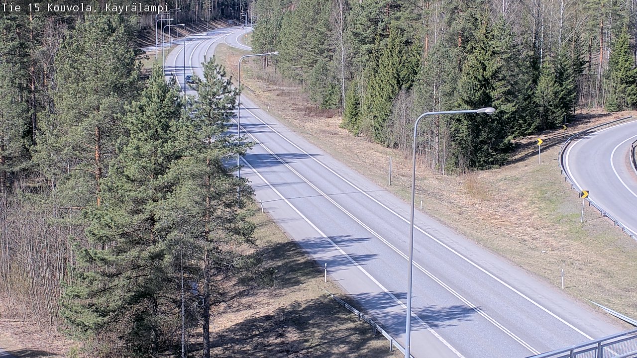 Kelikamerat Kuva Tie 15 Kouvola, Käyrälampi, Kouvola, Kymenlaakso