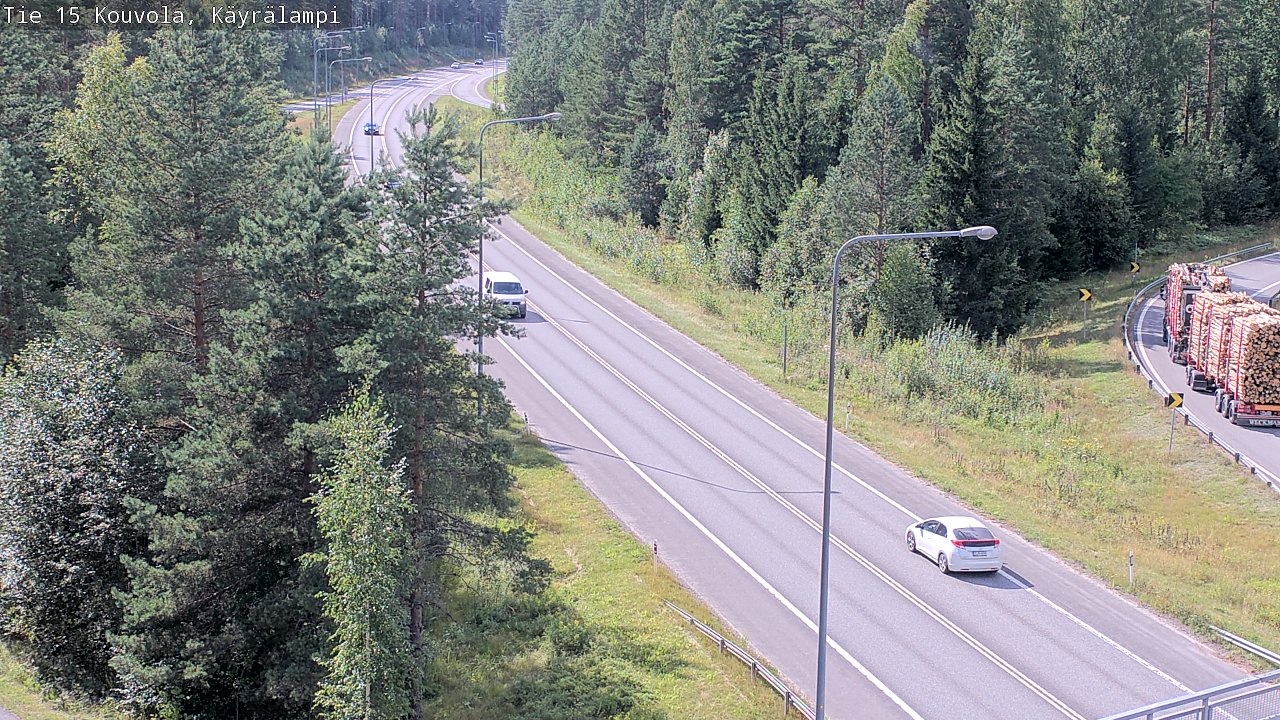 Kelikamerat Kuva Tie 15 Kouvola, Käyrälampi, Kouvola, Kymenlaakso
