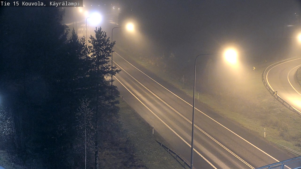 Kelikamerat Kuva Tie 15 Kouvola, Käyrälampi, Kouvola, Kymenlaakso