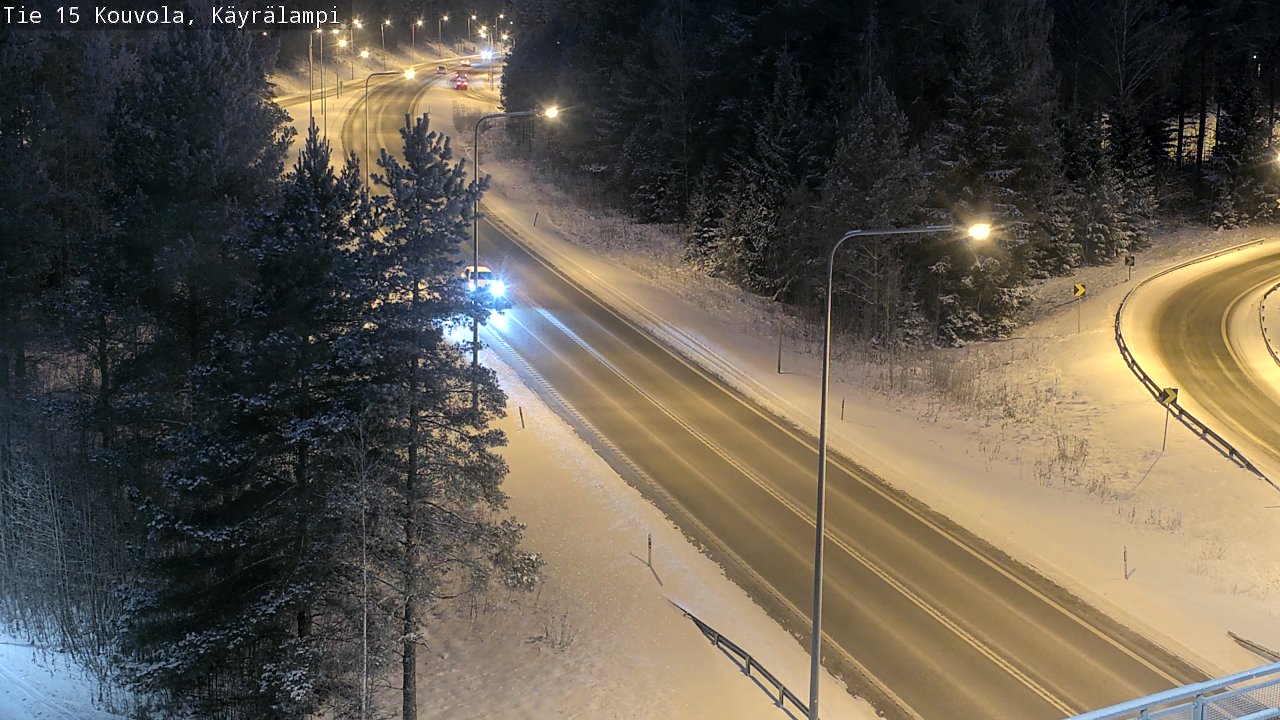 Kelikamerat Kuva Tie 15 Kouvola, Käyrälampi, Kouvola, Kymenlaakso