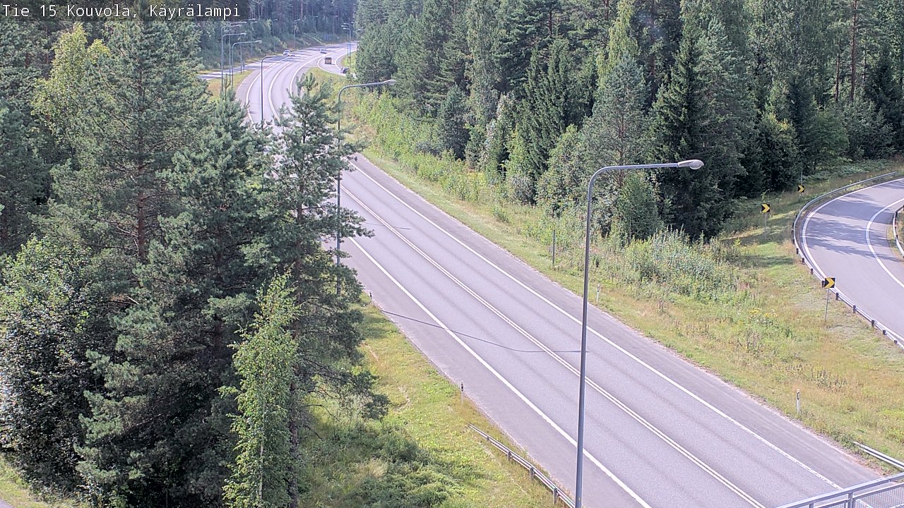 Kelikamerat Kuva Tie 15 Kouvola, Käyrälampi, Kouvola, Kymenlaakso