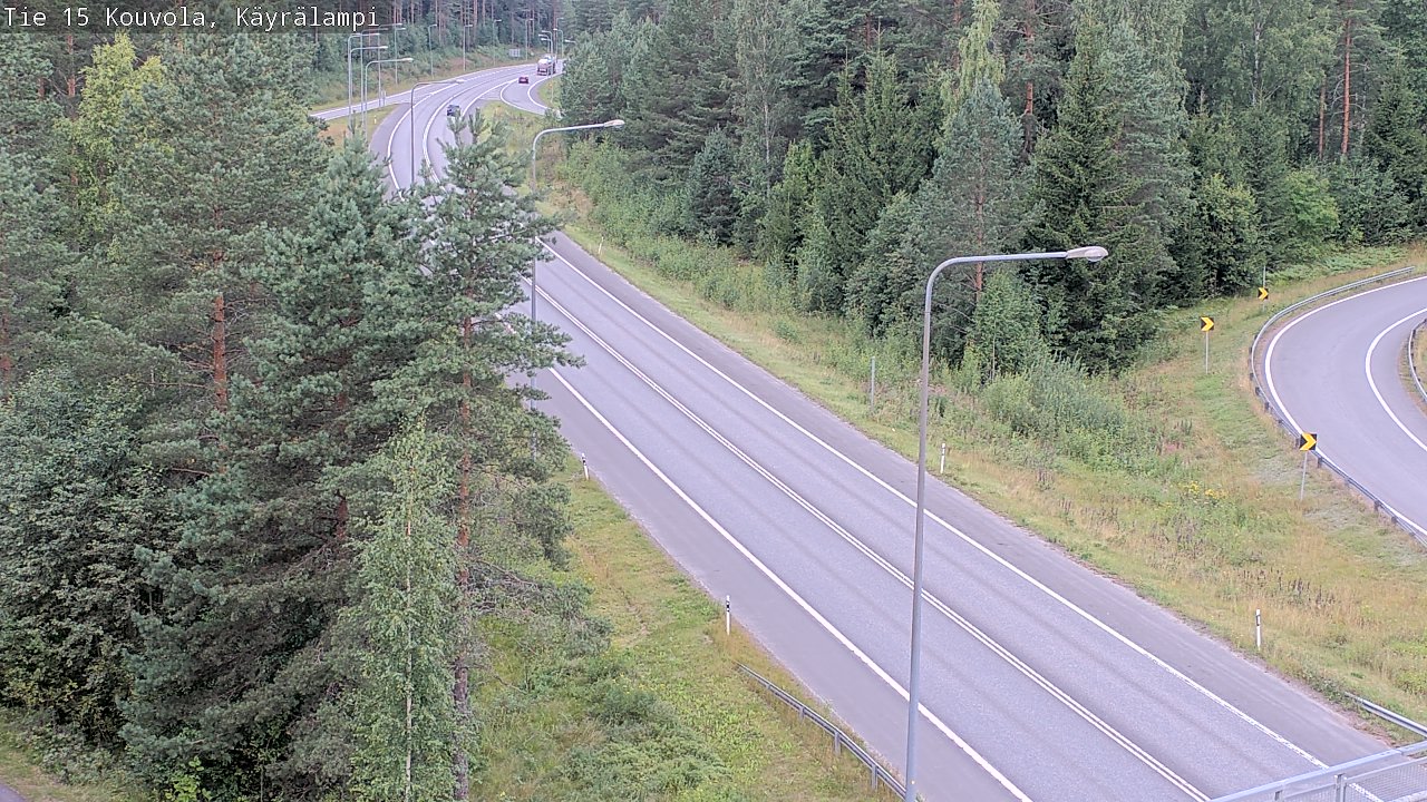 Kelikamerat Kuva Tie 15 Kouvola, Käyrälampi, Kouvola, Kymenlaakso