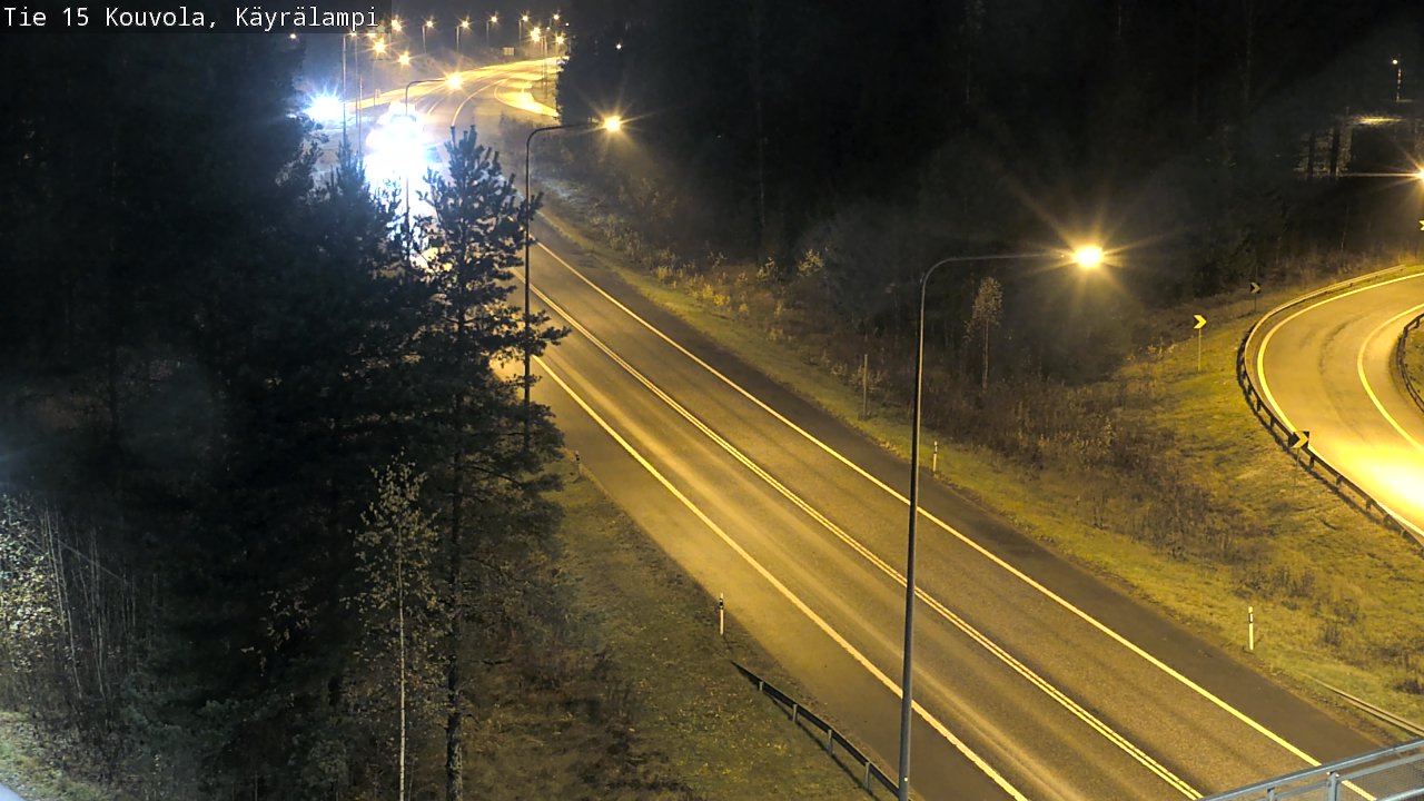 Kelikamerat Kuva Tie 15 Kouvola, Käyrälampi, Kouvola, Kymenlaakso