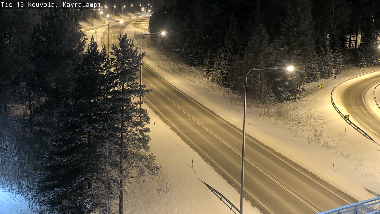 Kelikamerat Kuva Tie 15 Kouvola, Käyrälampi, Kouvola, Kymenlaakso