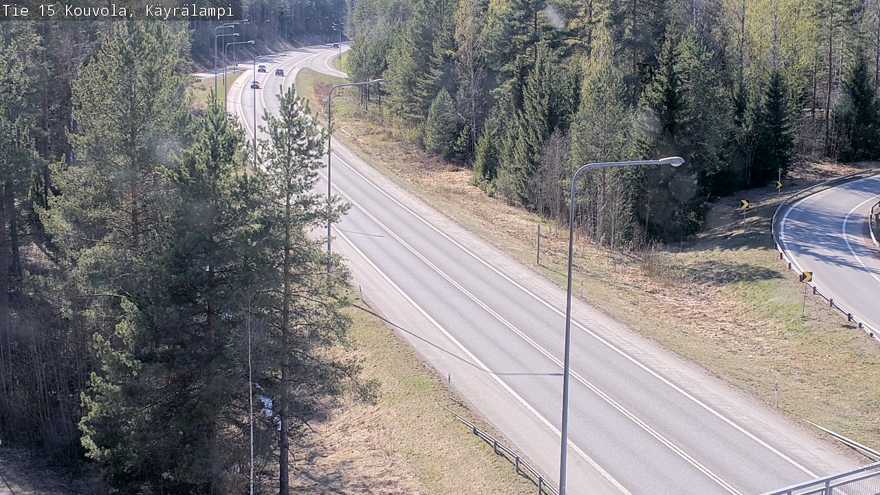 Kelikamerat Kuva Tie 15 Kouvola, Käyrälampi, Kouvola, Kymenlaakso