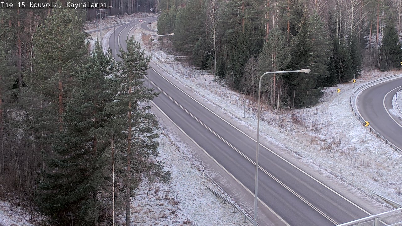 Kelikamerat Kuva Tie 15 Kouvola, Käyrälampi, Kouvola, Kymenlaakso