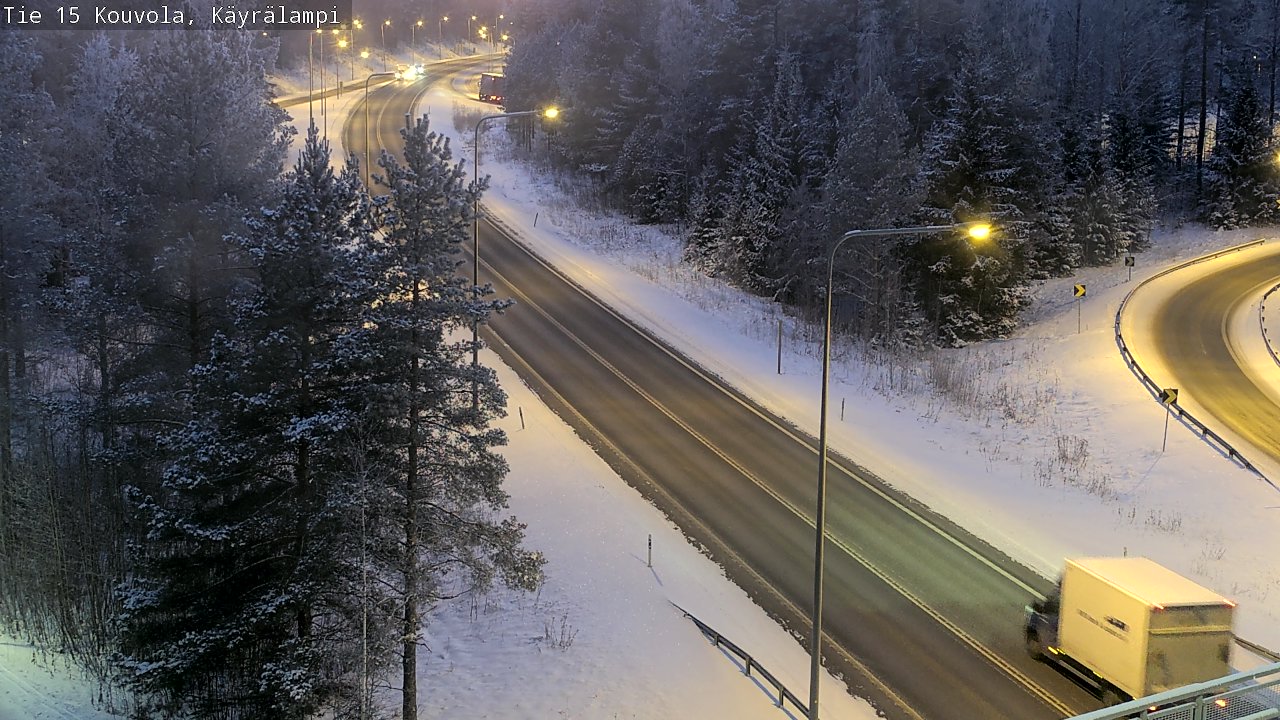 Kelikamerat Kuva Tie 15 Kouvola, Käyrälampi, Kouvola, Kymenlaakso