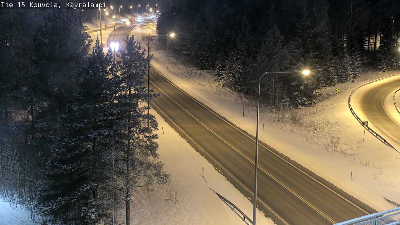 Kelikamerat Kuva Tie 15 Kouvola, Käyrälampi, Kouvola, Kymenlaakso