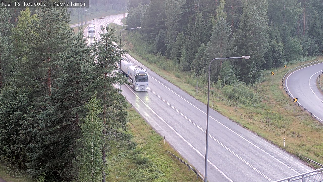 Kelikamerat Kuva Tie 15 Kouvola, Käyrälampi, Kouvola, Kymenlaakso