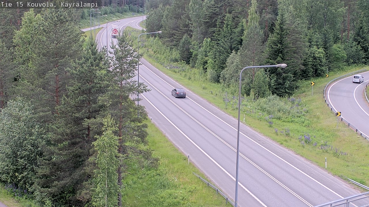 Kelikamerat Kuva Tie 15 Kouvola, Käyrälampi, Kouvola, Kymenlaakso