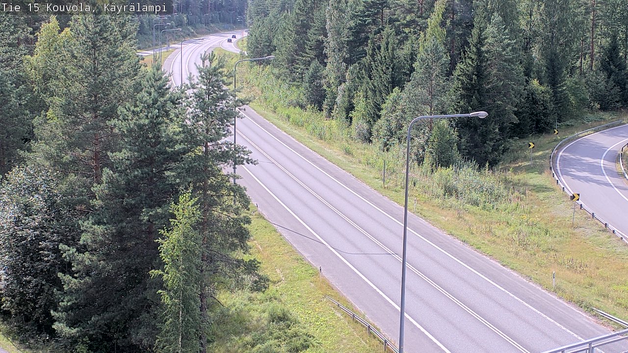 Kelikamerat Kuva Tie 15 Kouvola, Käyrälampi, Kouvola, Kymenlaakso