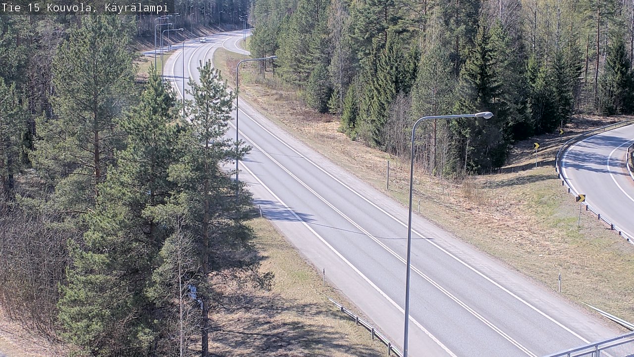 Kelikamerat Kuva Tie 15 Kouvola, Käyrälampi, Kouvola, Kymenlaakso