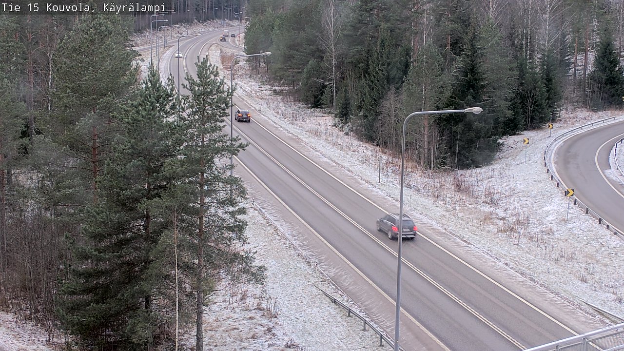 Kelikamerat Kuva Tie 15 Kouvola, Käyrälampi, Kouvola, Kymenlaakso