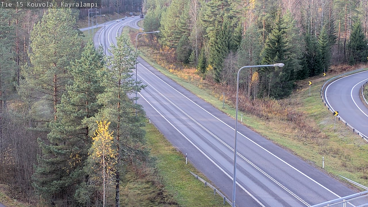 Kelikamerat Kuva Tie 15 Kouvola, Käyrälampi, Kouvola, Kymenlaakso