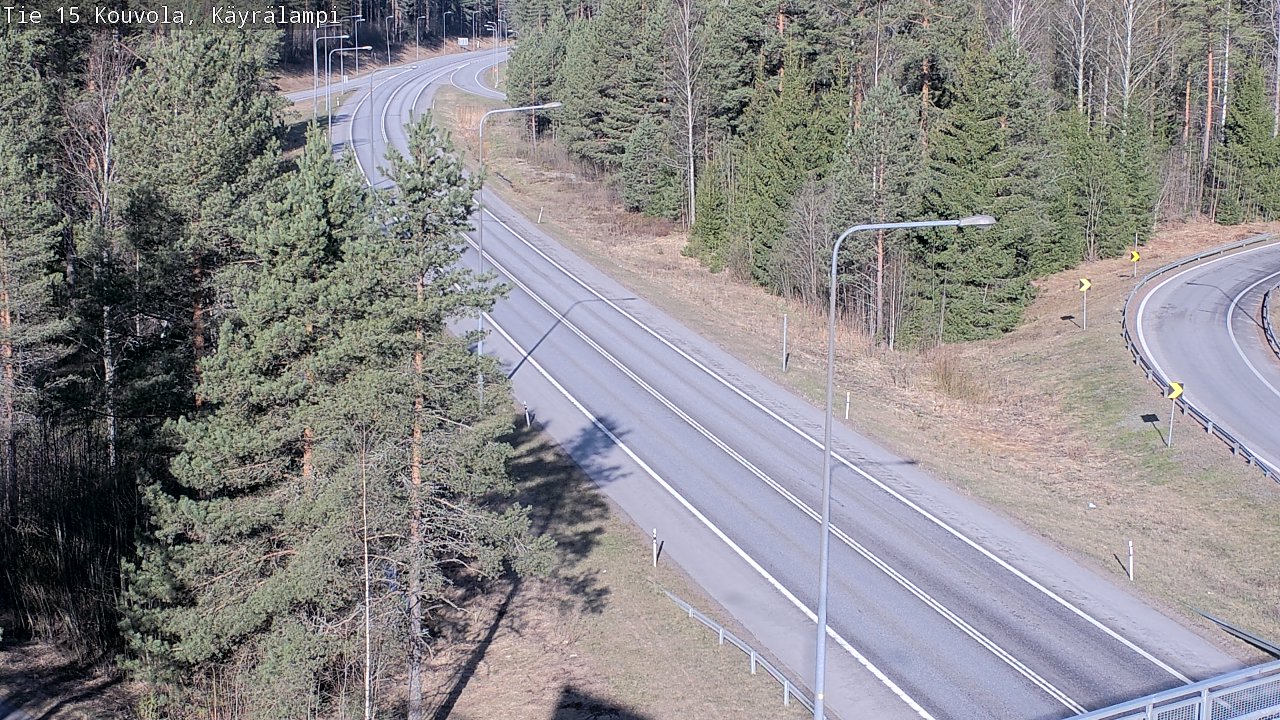 Kelikamerat Kuva Tie 15 Kouvola, Käyrälampi, Kouvola, Kymenlaakso